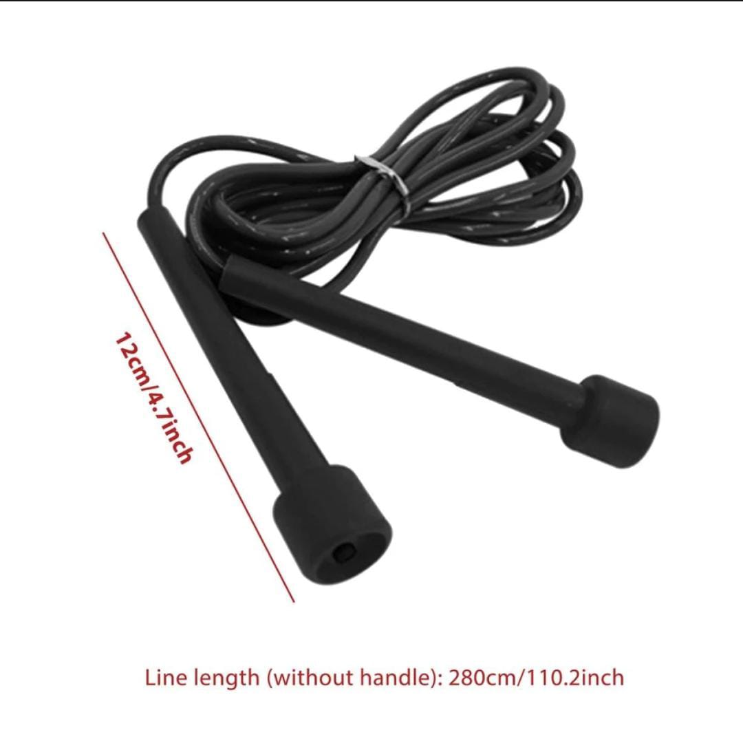 Anti-Slip Jump Rope (9ft) – Fitness Skipping Rope for Weight Loss & Cardio