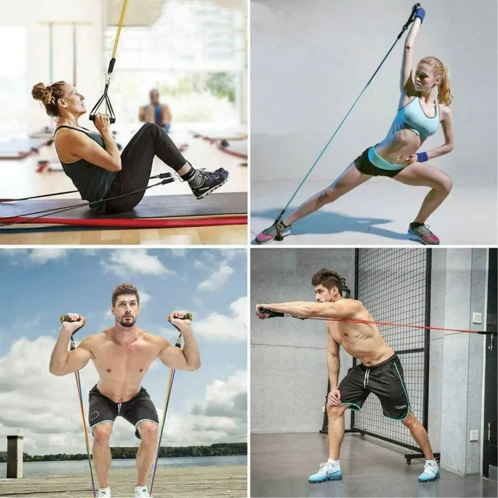 11-Piece Resistance Band Workout Set – Full Body Training Kit