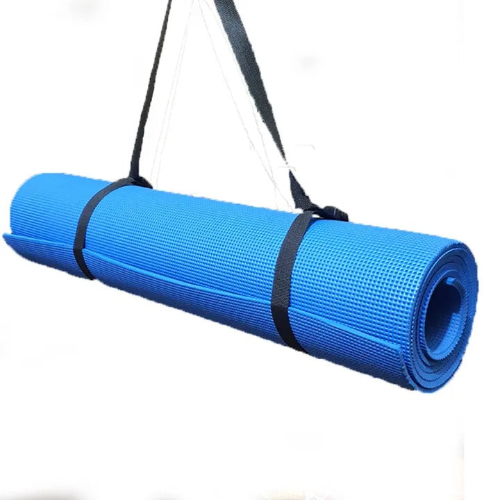 Premium Yoga Mat with Carry Strap – Eco-Friendly Fitness Mat