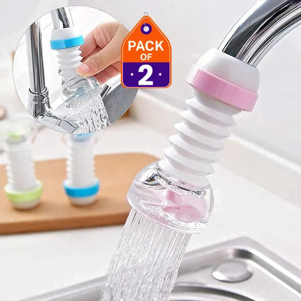 🚿 360° Rotating Faucet Tap – Water Saving Anti-Splash Sprayer
