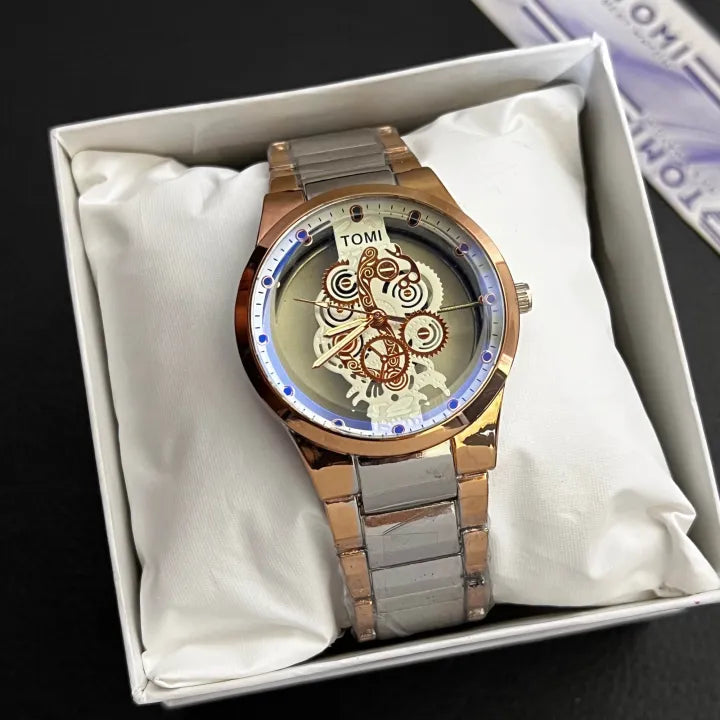 Men’s Fashion Watch New Automatic Skeleton design