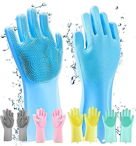 🧤 Reusable Magic Dishwashing Gloves  – Multipurpose Cleaning Gloves