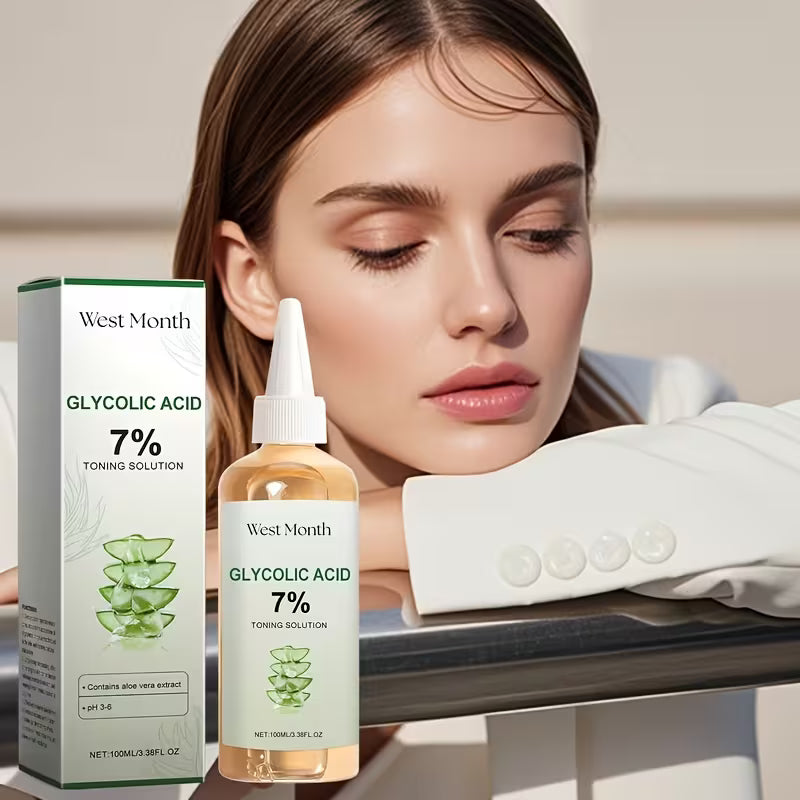 West Month Aloe & Vitamin C Toner – 100ml for Smooth, Glowing Skin