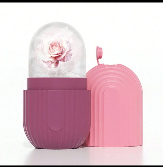 Silicone Facial & Eye Ice Roller – Skin Brightening & Relaxation Tool