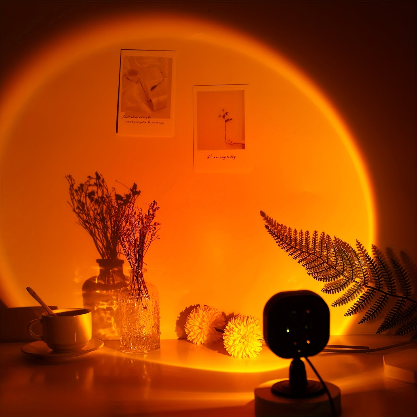 Sunset Projection Lamp – Rotatable LED Ambient Night Light